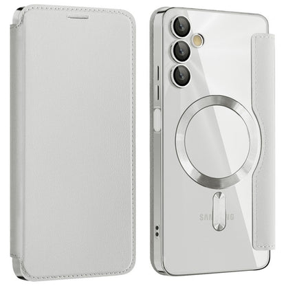MagSafe-etui til Samsung Galaxy A05s A057, Techsuit, SmartMag Book, Grå