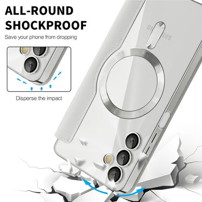 MagSafe-etui til Samsung Galaxy A05s A057, Techsuit, SmartMag Book, Grå