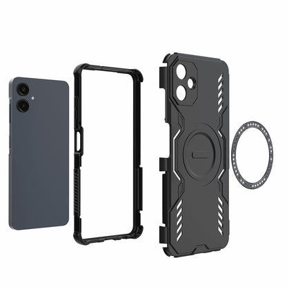 MagSafe-etui til Samsung Galaxy A06 A065, Techsuit, ArmorMag, Sort