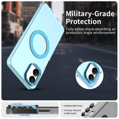 MagSafe-etui til Samsung Galaxy A06 A065, Techsuit, CandyCase, Blå