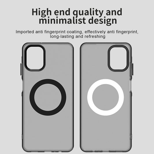MagSafe-etui til Samsung Galaxy A06 A065, Techsuit, CandyCase, Sort