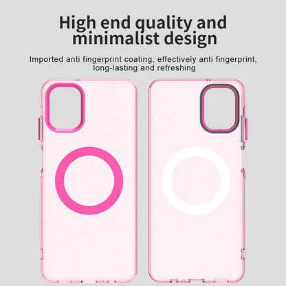 MagSafe-etui til Samsung Galaxy A06 A065, Techsuit, CandyCase, Lyserød