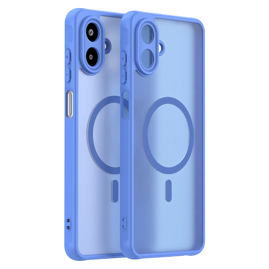 MagSafe cover til Samsung Galaxy A07 4G A075, Techsuit, HaloFrost II, Blå