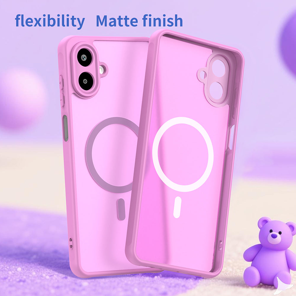 MagSafe cover til Samsung Galaxy A07 4G A075, Techsuit, HaloFrost II, Pink