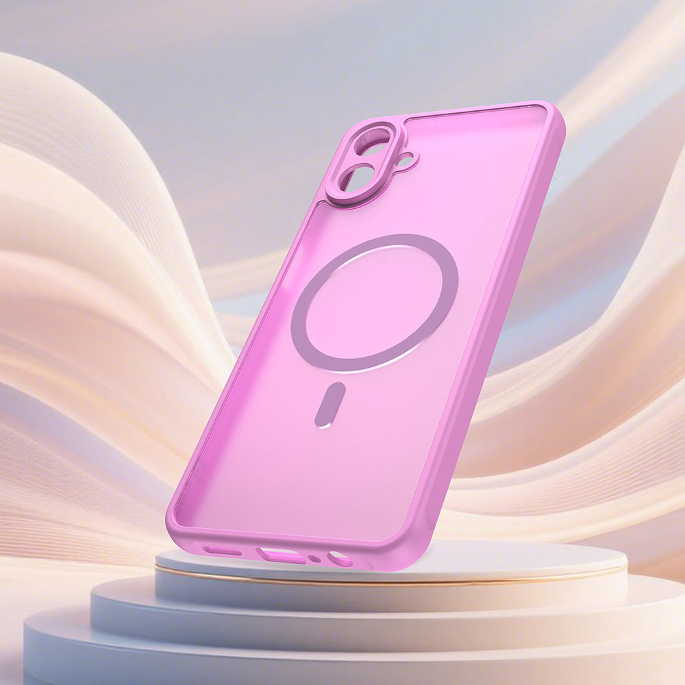 MagSafe cover til Samsung Galaxy A07 4G A075, Techsuit, HaloFrost II, Pink