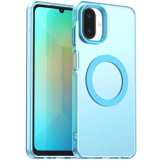MagSafe-etui til Samsung Galaxy A07 4G A075, Techsuit, CandyCase, Blå