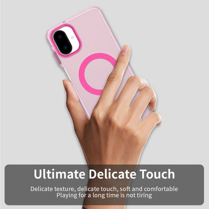 MagSafe-etui til Samsung Galaxy A07 4G A075, Techsuit, CandyCase, Lyserød