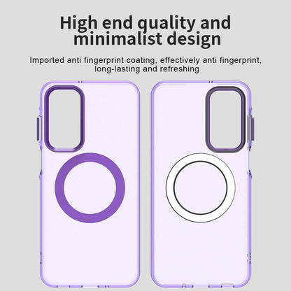 MagSafe-etui til Samsung Galaxy A16 5G A166 / A16 4G A165, Techsuit, CandyCase, Lilla