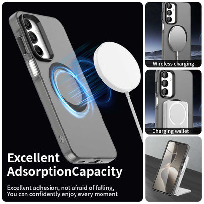 MagSafe-etui til Samsung Galaxy A16 5G A166 / A16 4G A165, Techsuit, CandyCase, Sort
