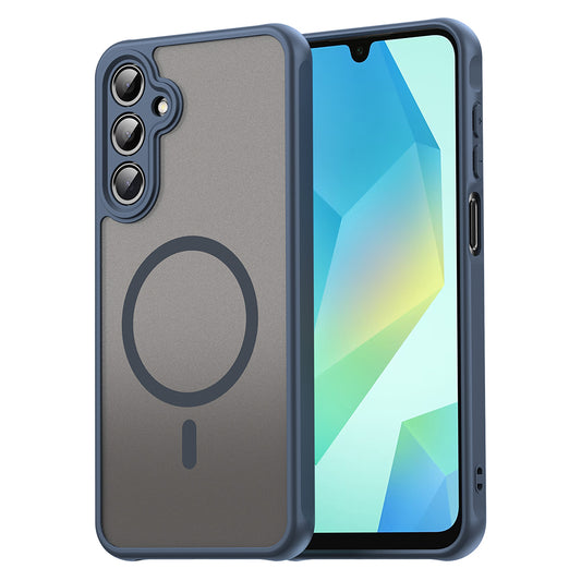MagSafe-etui til Samsung Galaxy A16 5G A166 / A16 4G A165, Techsuit, HaloFrost II, Mørkeblå
