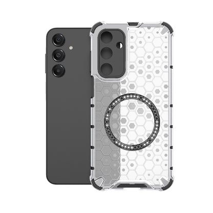 MagSafe-etui til Samsung Galaxy A16 5G A166 / A16 4G A165, Techsuit, HoneyComb Shield, Hvid
