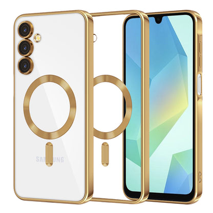 MagSafe-etui til Samsung Galaxy A16 5G A166 / A16 4G A165, Techsuit, Luxury Crystal, Guld