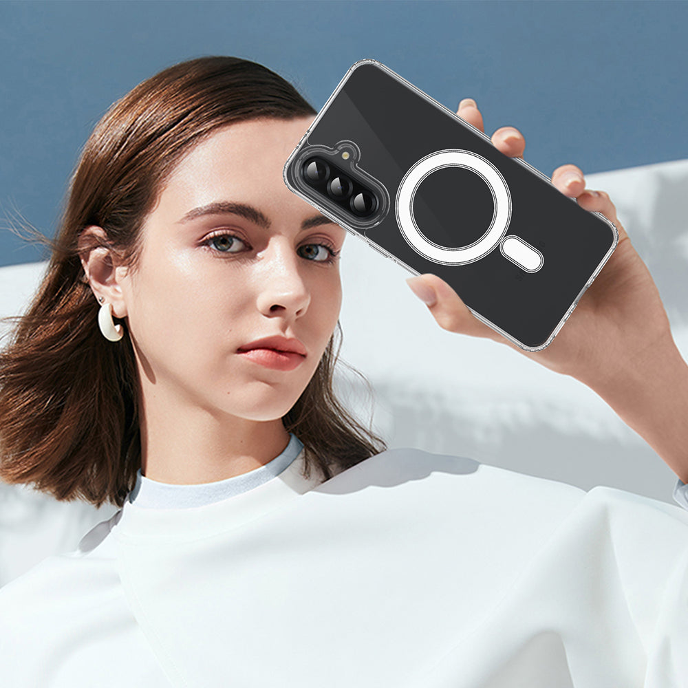 MagSafe cover til Samsung Galaxy A17 4G / A17 5G, Techsuit, Pro, Transparent