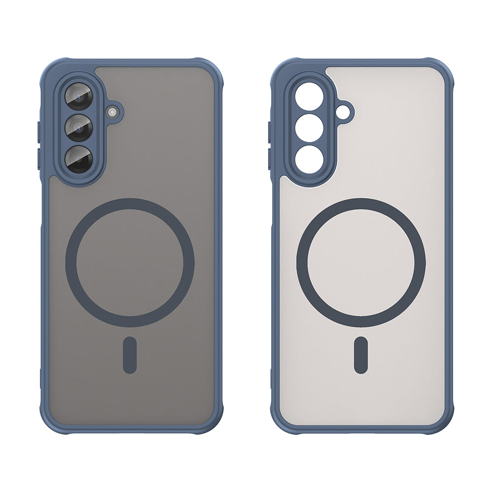 MagSafe-etui til Samsung Galaxy A17 5G, Techsuit, HaloFrost II, Mørkeblå