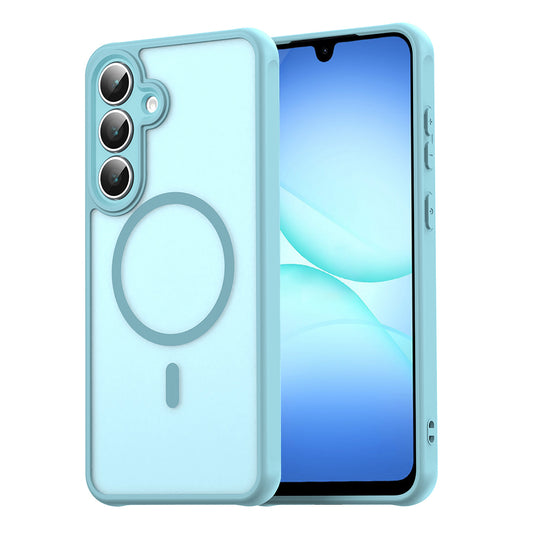 MagSafe-etui til Samsung Galaxy A17 5G, Techsuit, HaloFrost II, Lysegrøn