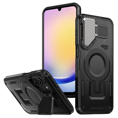 MagSafe-etui til Samsung Galaxy A25 A256, Techsuit, CamVault, Sort