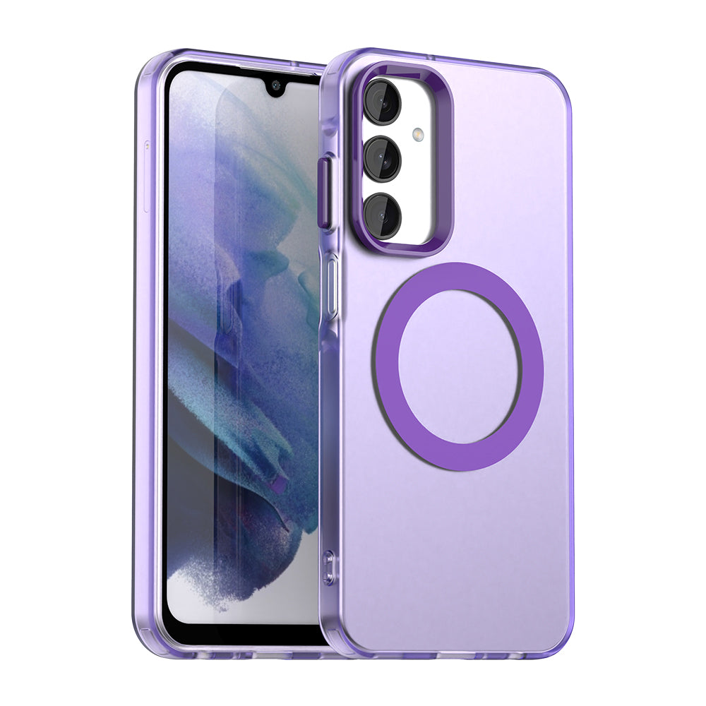 MagSafe-etui til Samsung Galaxy A25 A256, Techsuit, CandyCase, Lilla
