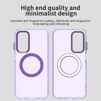 MagSafe-etui til Samsung Galaxy A25 A256, Techsuit, CandyCase, Lilla