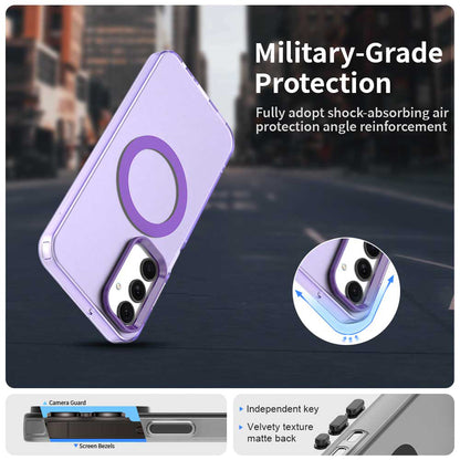 MagSafe-etui til Samsung Galaxy A25 A256, Techsuit, CandyCase, Lilla
