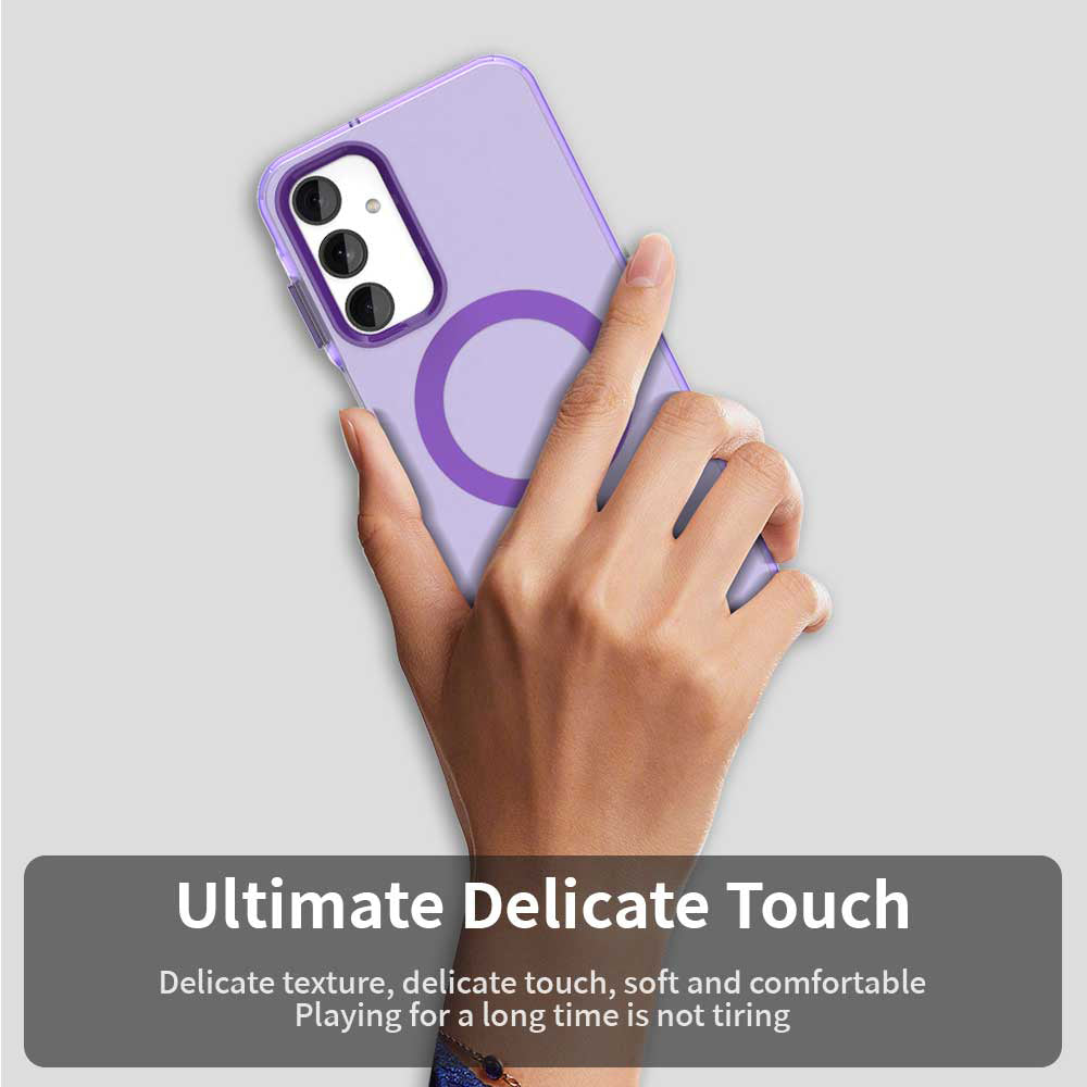 MagSafe-etui til Samsung Galaxy A25 A256, Techsuit, CandyCase, Lilla
