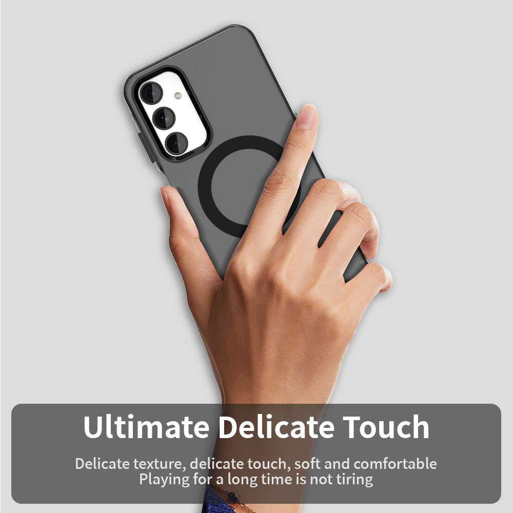 MagSafe-etui til Samsung Galaxy A25 A256, Techsuit, CandyCase, Sort