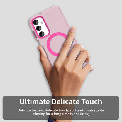 MagSafe-etui til Samsung Galaxy A25 A256, Techsuit, CandyCase, Lyserød