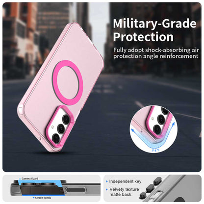 MagSafe-etui til Samsung Galaxy A25 A256, Techsuit, CandyCase, Lyserød