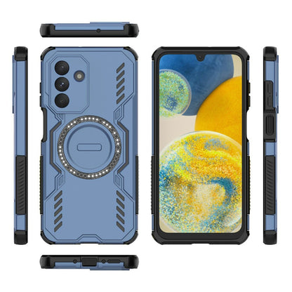 MagSafe-etui til Samsung Galaxy A26 A266, Techsuit, ArmorMag, Blå