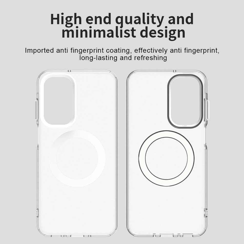 MagSafe-etui til Samsung Galaxy A26 A266, Techsuit, CandyCase, Hvid