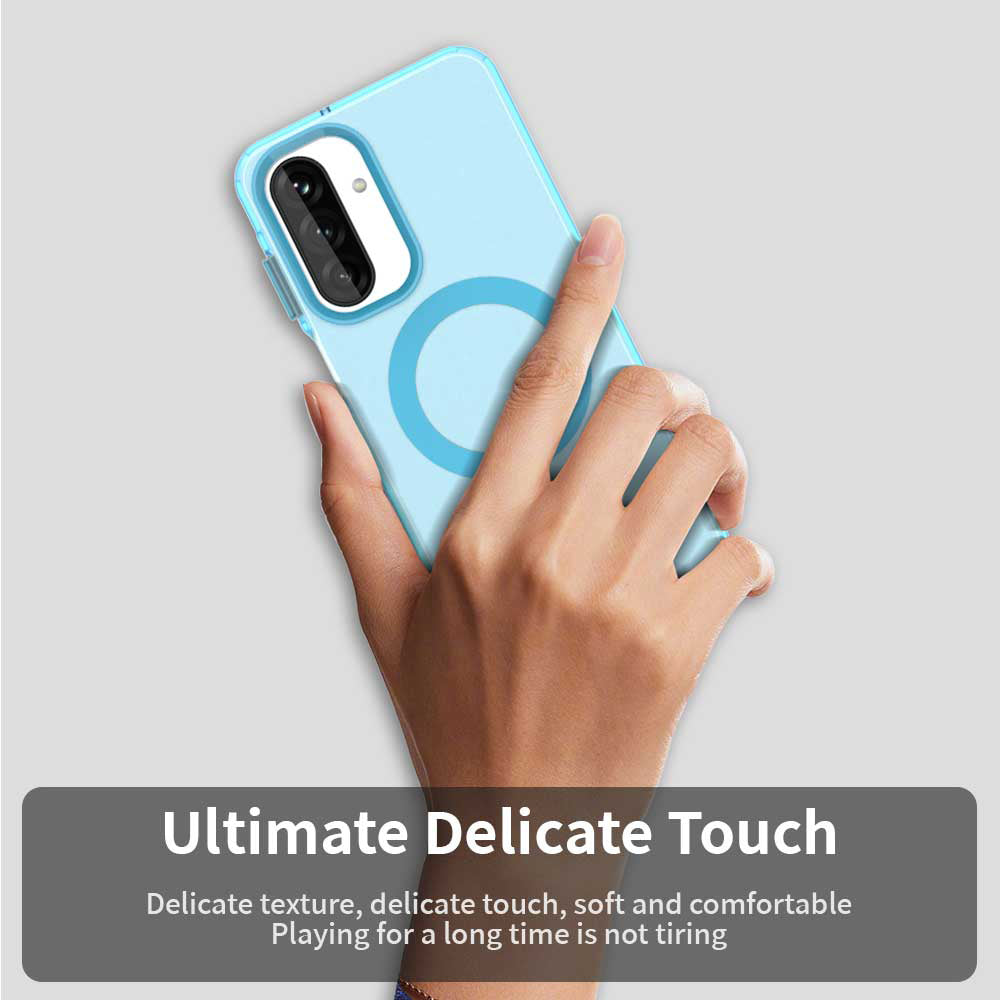 MagSafe-etui til Samsung Galaxy A26 A266, Techsuit, CandyCase, Blå