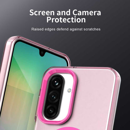MagSafe-etui til Samsung Galaxy A26 A266, Techsuit, CandyCase, Lyserød