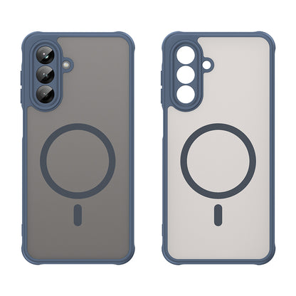 MagSafe-etui til Samsung Galaxy A26 A266, Techsuit, HaloFrost II, Mørkeblå