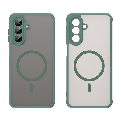 MagSafe-etui til Samsung Galaxy A26 A266, Techsuit, HaloFrost II, Grøn