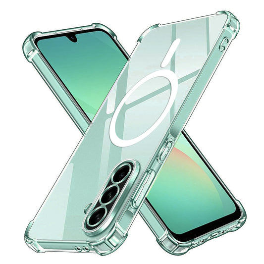 MagSafe-etui til Samsung Galaxy A26 A266, Techsuit, stødabsorberende, gennemsigtig
