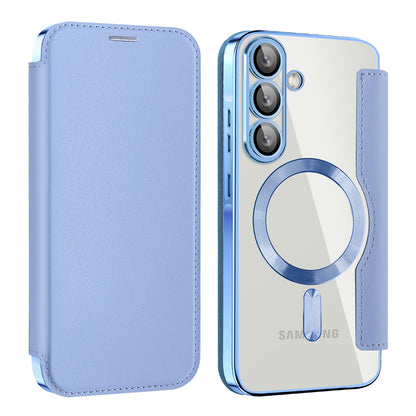 MagSafe-etui til Samsung Galaxy A26 A266, Techsuit, SmartMag Book, Blå