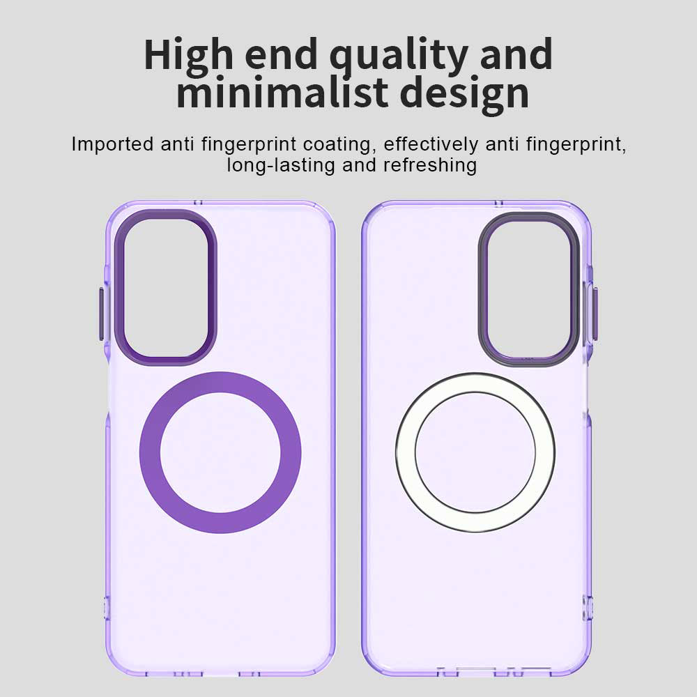 MagSafe-etui til Samsung Galaxy A27 5G, Techsuit, CandyCase, Lilla