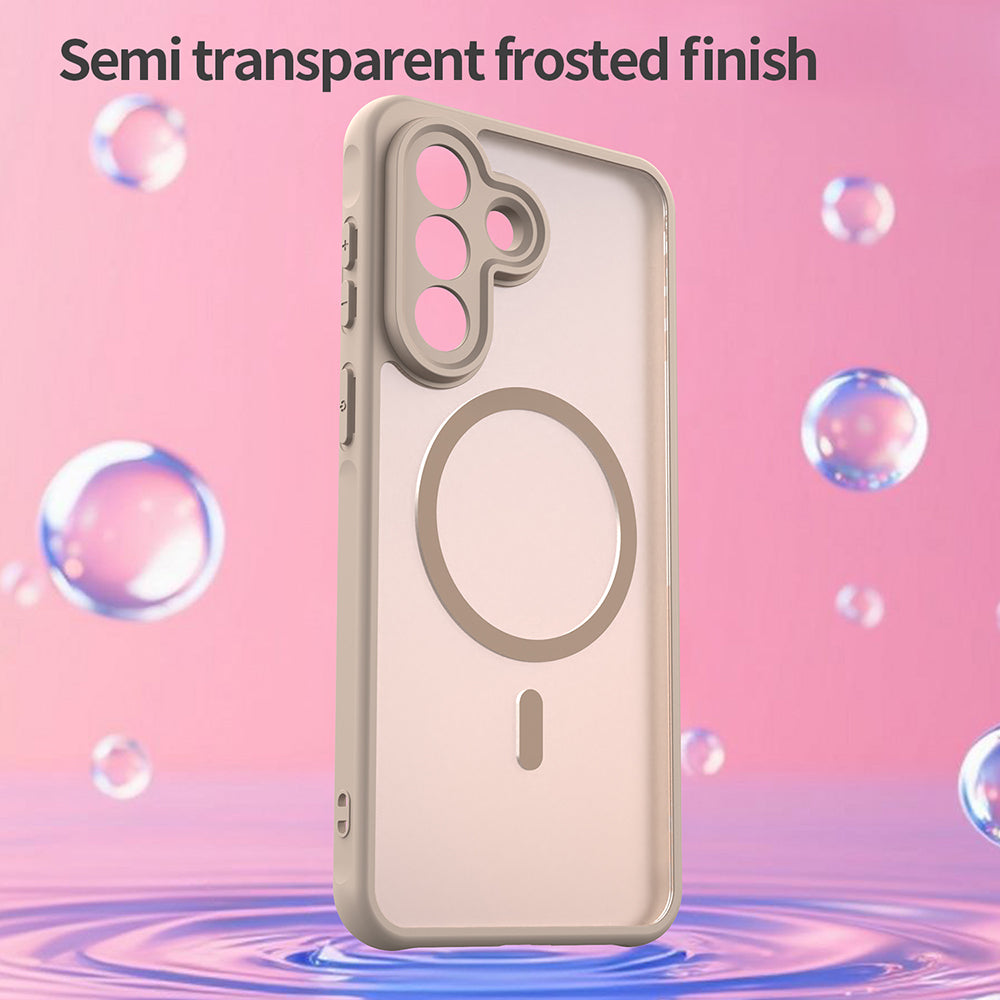 MagSafe-etui til Samsung Galaxy A27 5G, Techsuit, HaloFrost II, Guld
