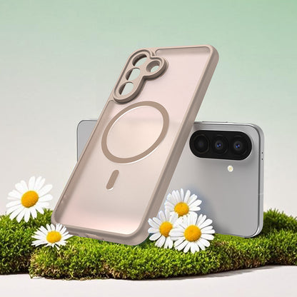 MagSafe-etui til Samsung Galaxy A27 5G, Techsuit, HaloFrost II, Guld