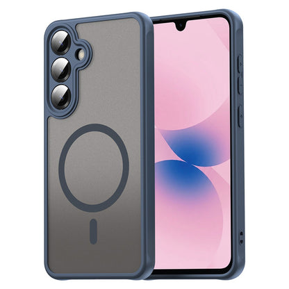 MagSafe-etui til Samsung Galaxy A27 5G, Techsuit, HaloFrost II, Mørkeblå
