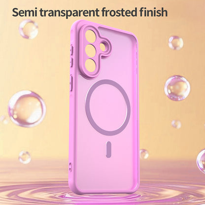 MagSafe-etui til Samsung Galaxy A27 5G, Techsuit, HaloFrost II, Lyserød