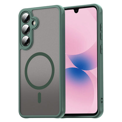 MagSafe-etui til Samsung Galaxy A27 5G, Techsuit, HaloFrost II, Grøn