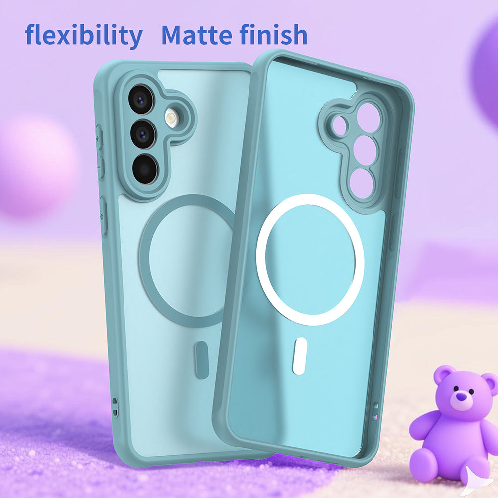 MagSafe-etui til Samsung Galaxy A27 5G, Techsuit, HaloFrost II, Lysegrøn