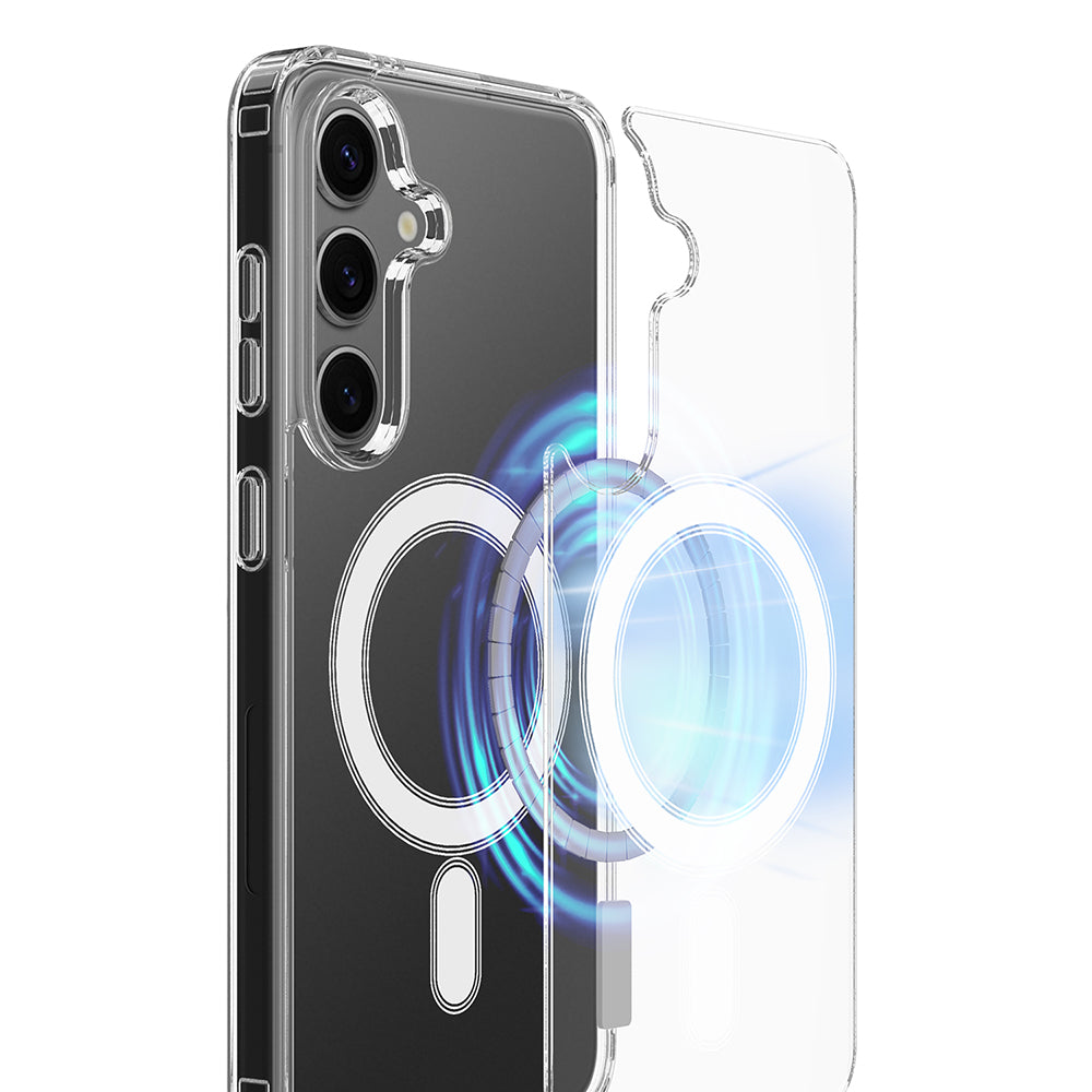 MagSafe-etui til Samsung Galaxy A27 5G, Techsuit, Pro, Transparent