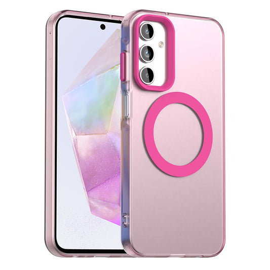 MagSafe-etui til Samsung Galaxy A35 5G A356, Techsuit, CandyCase, Pink