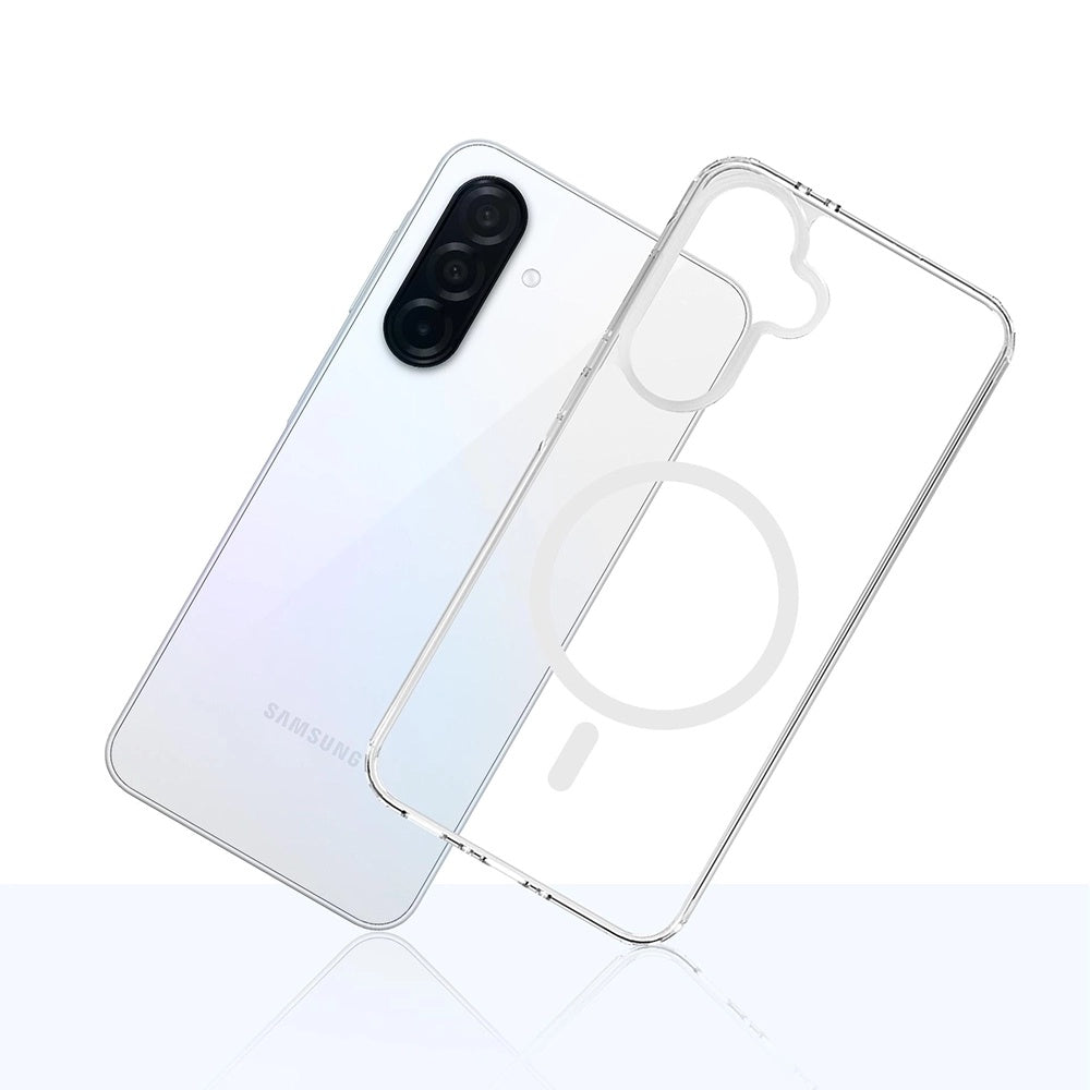 MagSafe-etui til Samsung Galaxy A36 A366, 3MK, Armor MagCase, Transparent