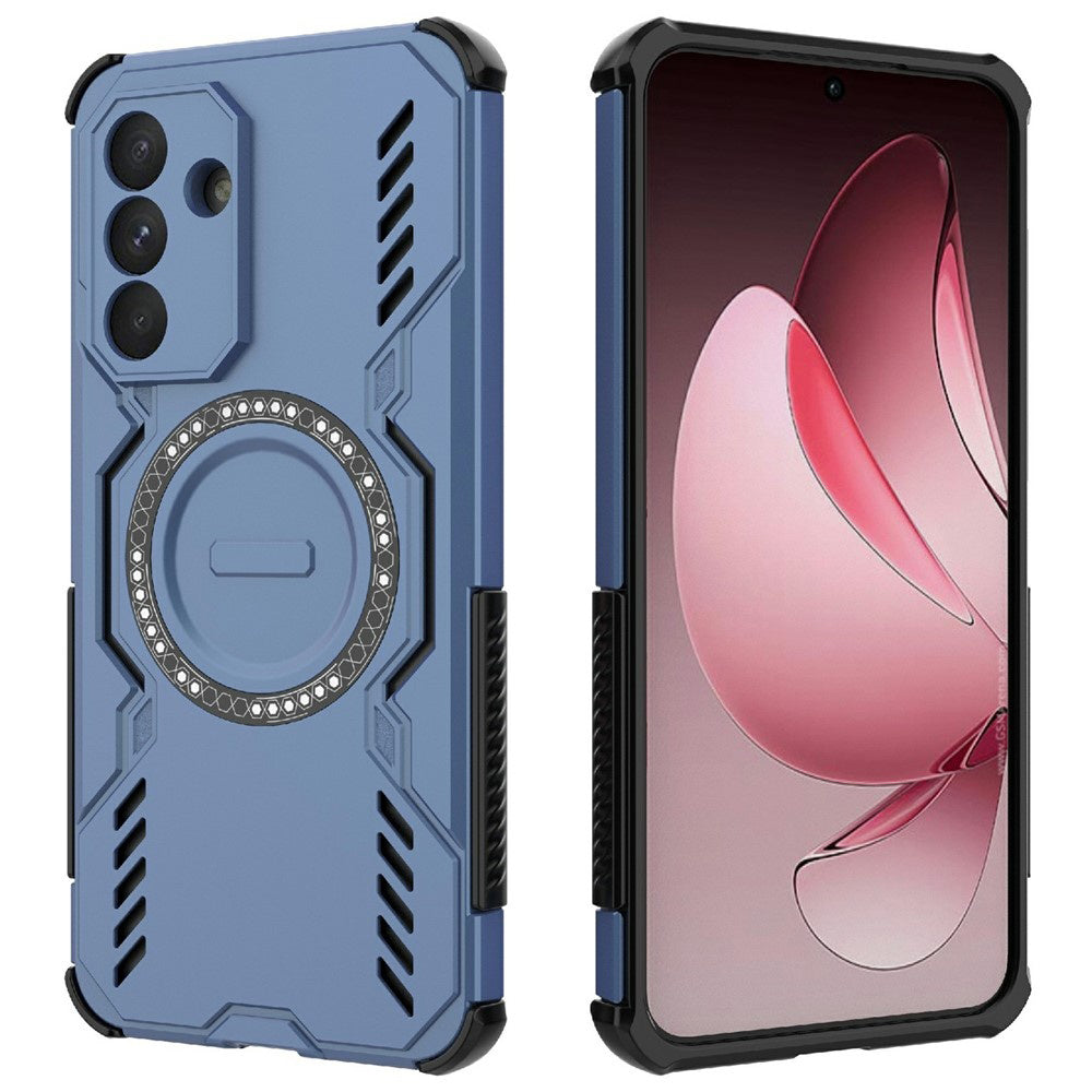MagSafe-etui til Samsung Galaxy A36 A366, Techsuit, ArmorMag, Blå
