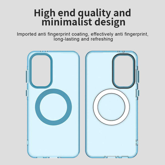 MagSafe-etui til Samsung Galaxy A36 A366, Techsuit, CandyCase, Blå