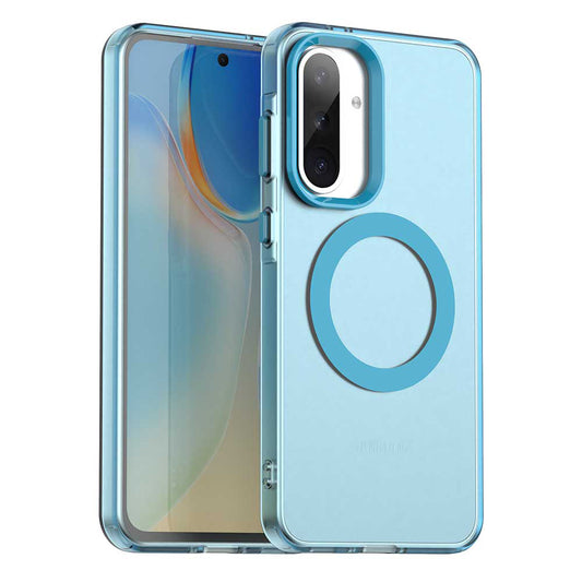 MagSafe-etui til Samsung Galaxy A36 A366, Techsuit, CandyCase, Blå