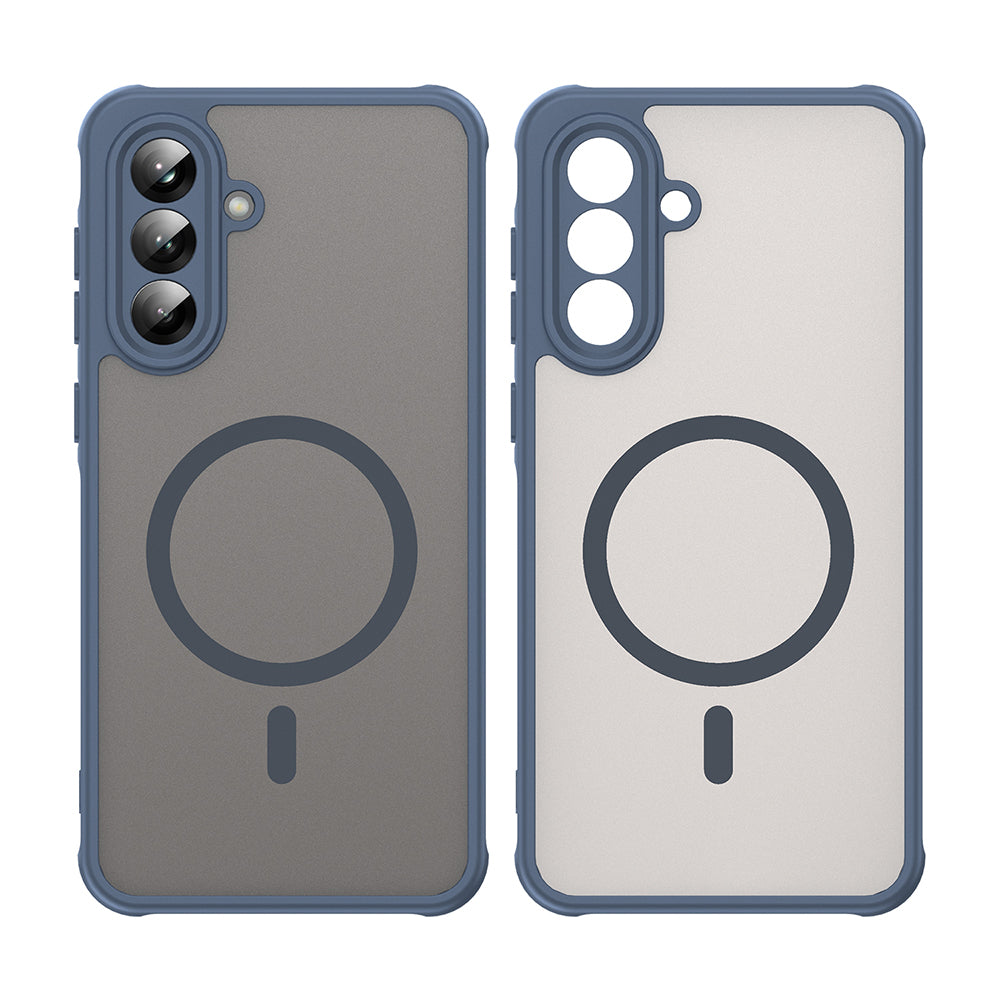MagSafe-etui til Samsung Galaxy A36 A366, Techsuit, HaloFrost II, Mørkeblå