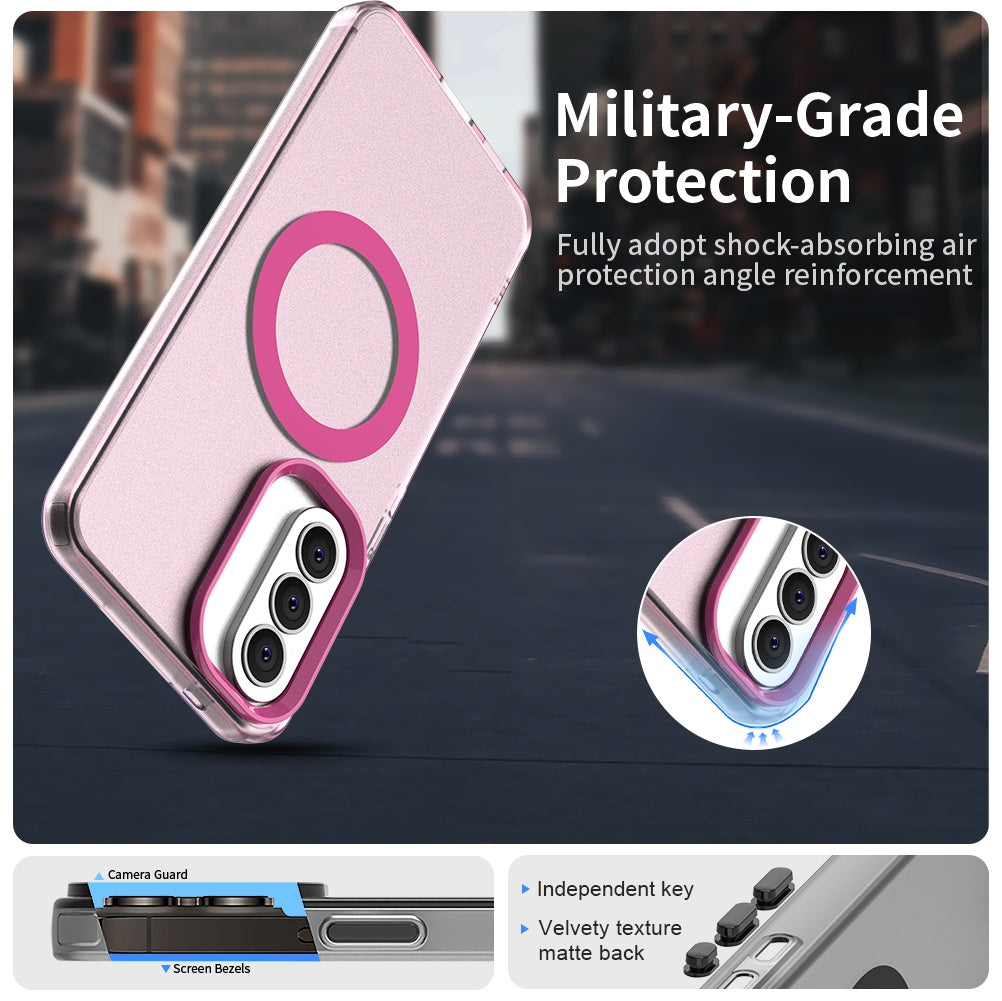 MagSafe cover til Samsung Galaxy A37 5G, Techsuit, CandyCase, Pink
